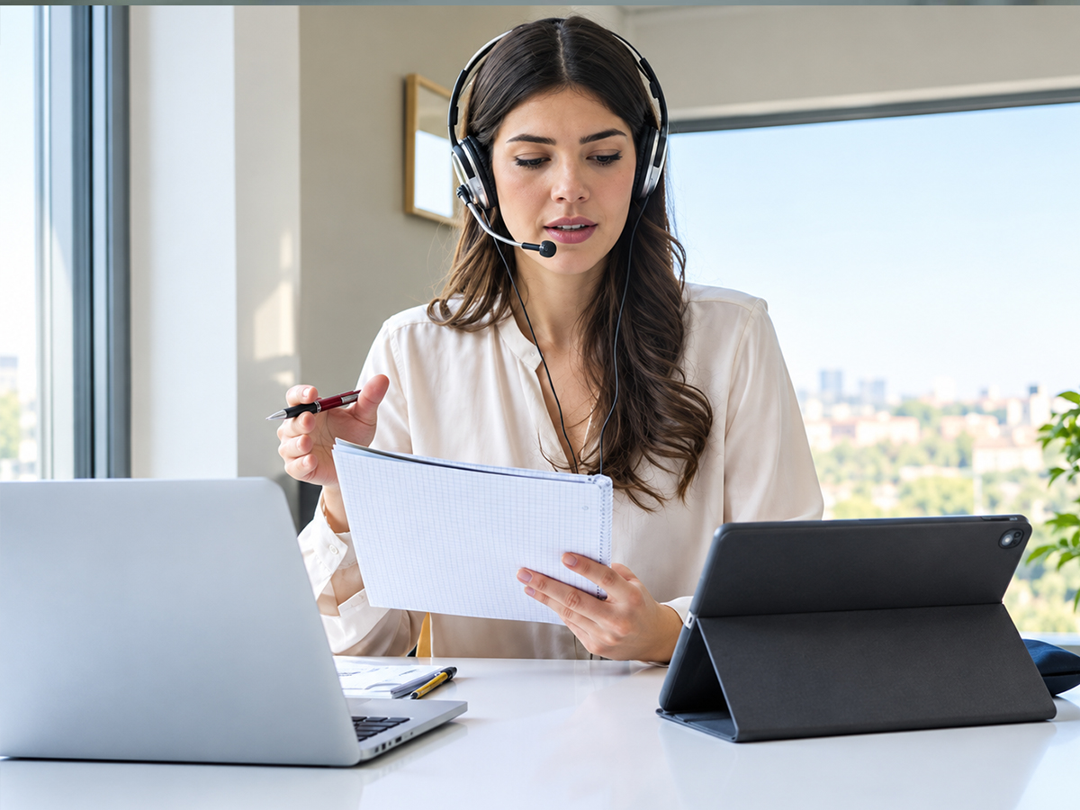 Virtual assistant managing a CEO's schedule
